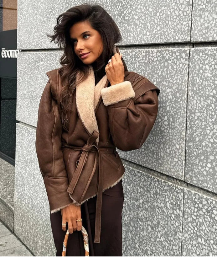 Blair Faux Leather Jacket