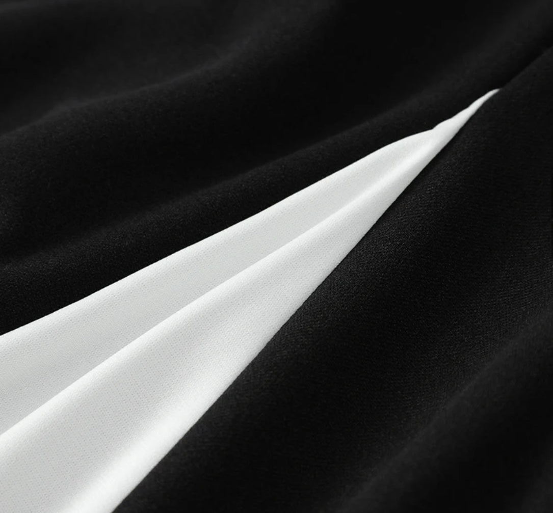 F/W 25’ Contrast Sling Mini Dress