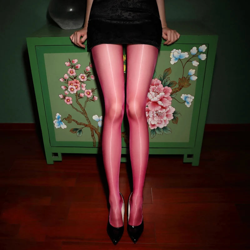 Aurora Ultra Thin Transparent Pantyhose | Glossy