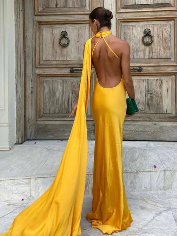Halter Maxi Dress