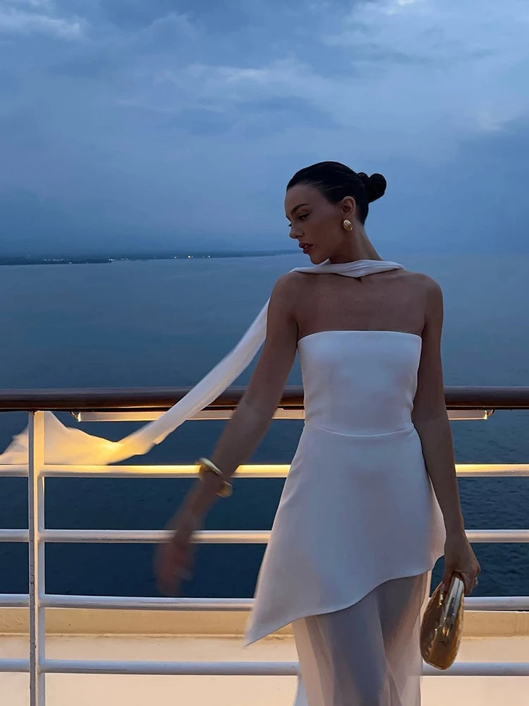 Dani Maxi Dress with Ribbon