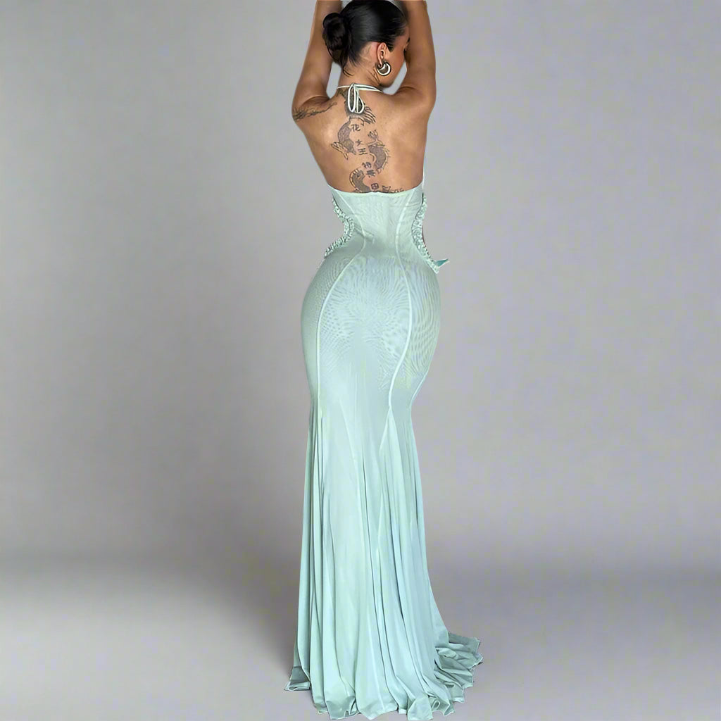 Cleo Butterfly Maxi Dress