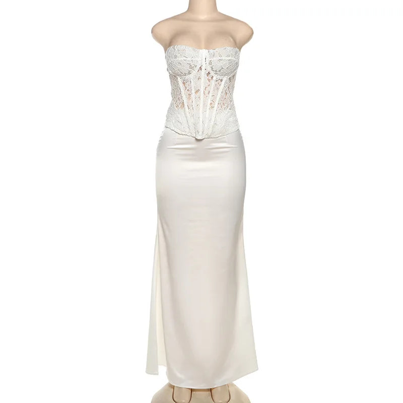 Estelle Corset and Maxi Skirt Co-ord Set