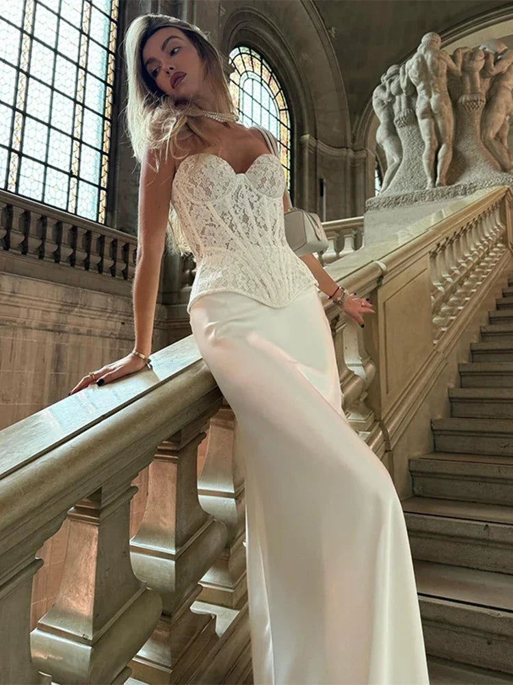 Estelle Corset and Maxi Skirt Co-ord Set