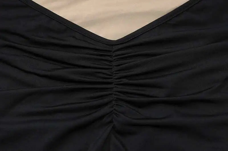 F/W 25' Lace Halter Backless Maxi Dress