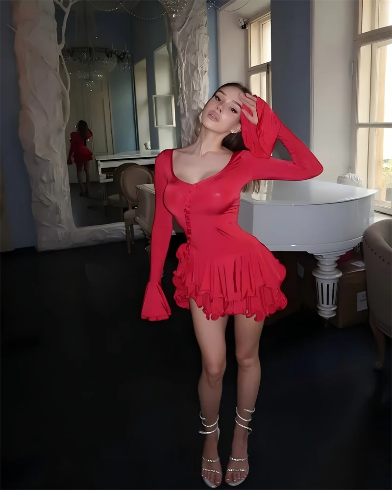 F/W 25’ Petal Bloom Mini Dress