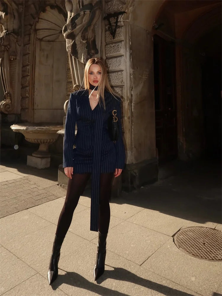 F/W 25’ Signature Striped 3-Piece Suit Set