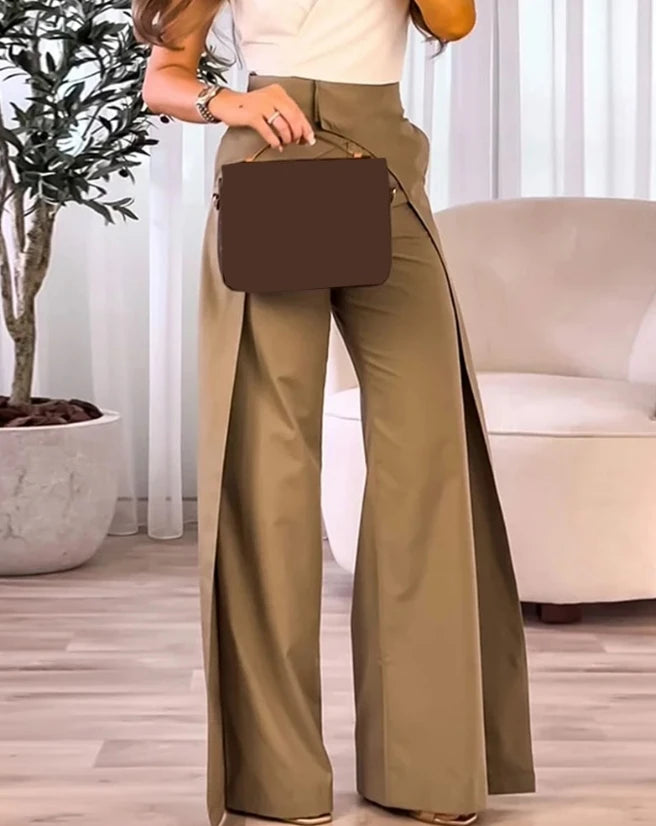 Elise Wide Leg Trousers