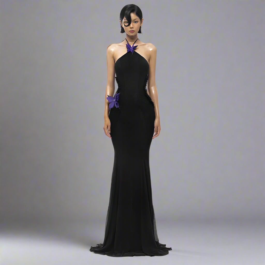 Cleo Butterfly Maxi Dress