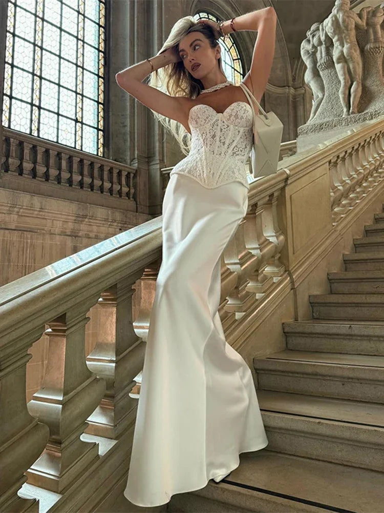 Estelle Corset and Maxi Skirt Co-ord Set