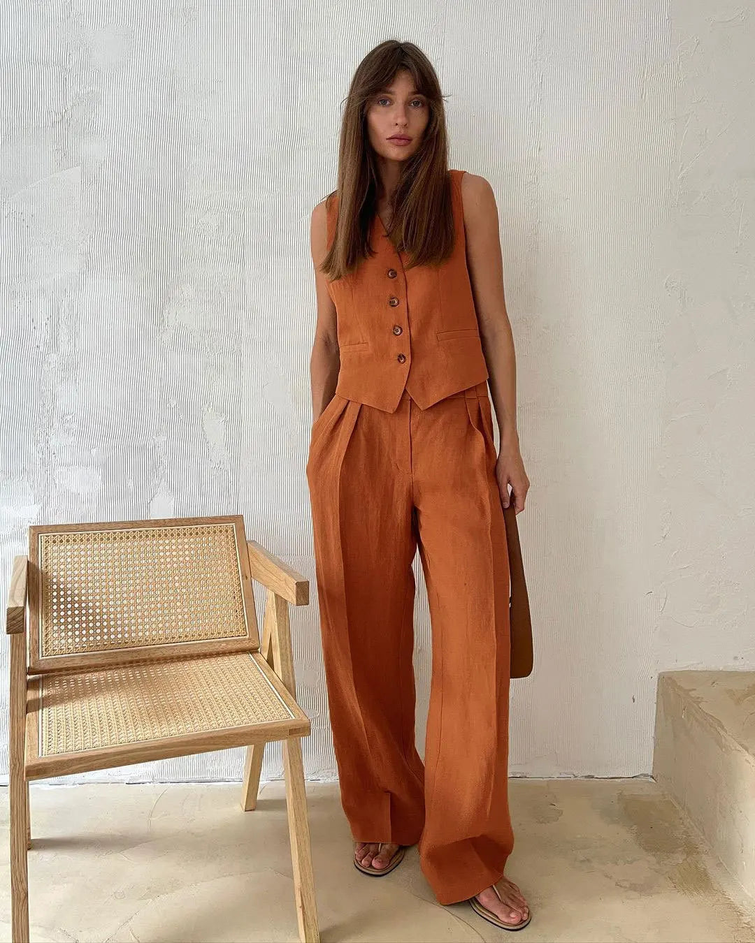Clara Two Piece Pant Suit Set
